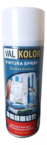 PINTURA BLANCO BRILLANTE SPRAY VALKOLOR