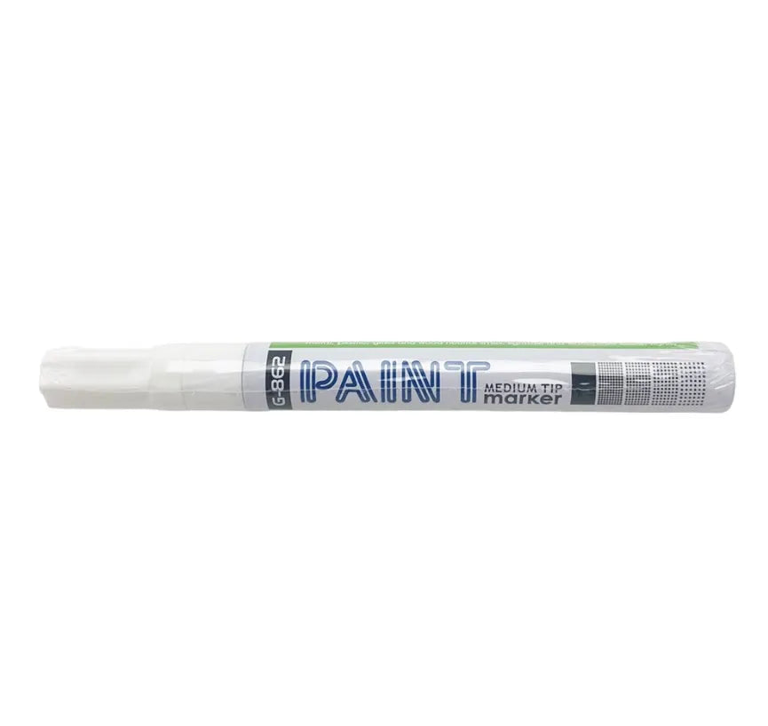 LAPIZ MARCA METAL BLANCO