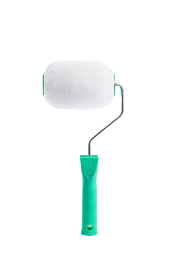 RODILLO CHIP. LANA NAT. 12CM TEMPUS M/VERDE