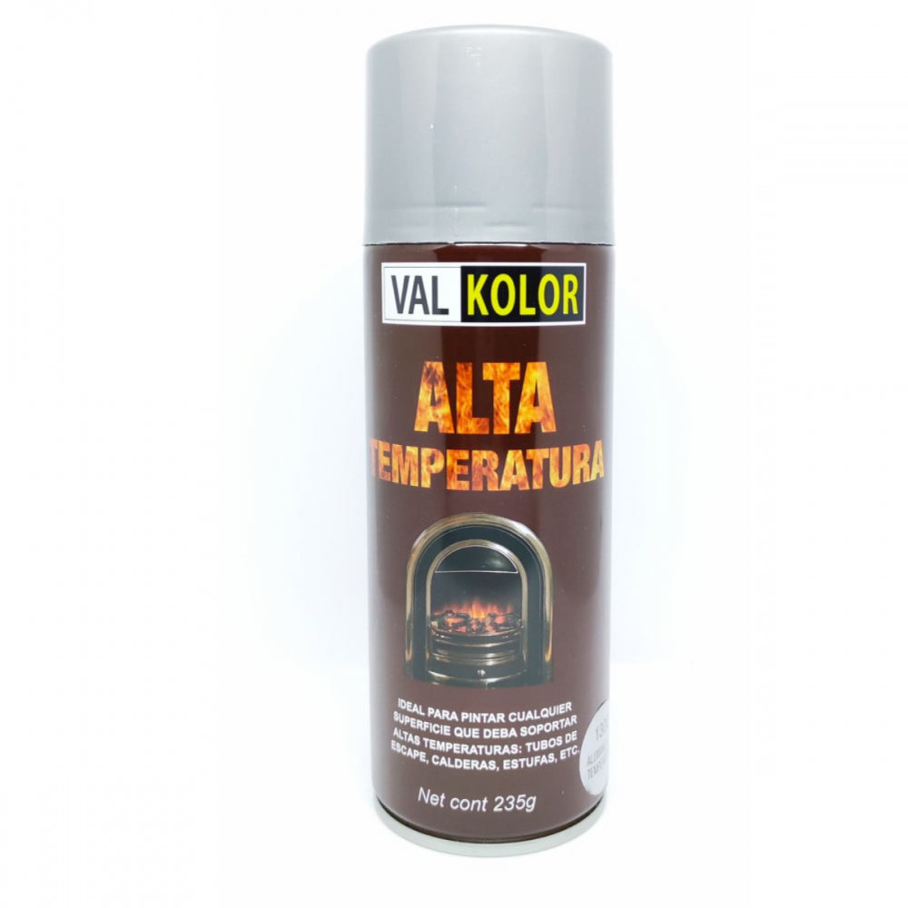 PINTURA SPRAY ALUMINIO ALTA TEMPERATURA VALKOLOR